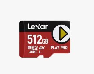 Produktbild Lexar Play Pro (512 GB, microSD Express, U1, UHS-I)