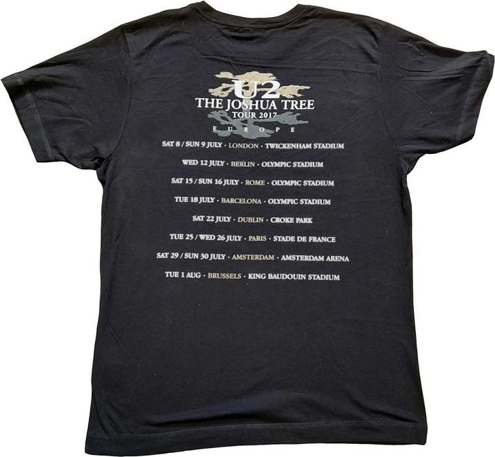 Produktbild Universal Textiles Unisex Adult Joshua Tree Photo Back Print Cotton T-Shirt (XL)