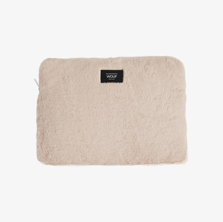 Image du produit Wouf Pochette pour ordinateur portable en fausse fourrure 34 cm (14.96")