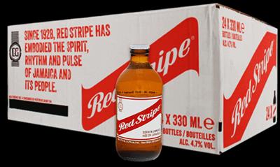 Produktbild Red Stripe Jamaica (24 x 33 cl)