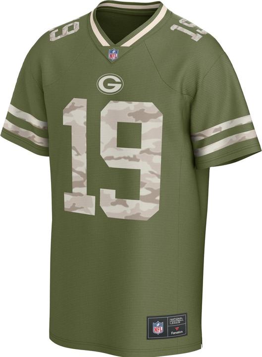 Fanatics Green Bay Packers NFL Supporters Jersey oliv camo - S (S)
