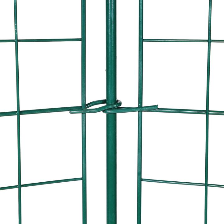 Actual product image Wiltec Green Wire Pond Fence, 770 x 8 x 640 mm, Corrosion-resistant