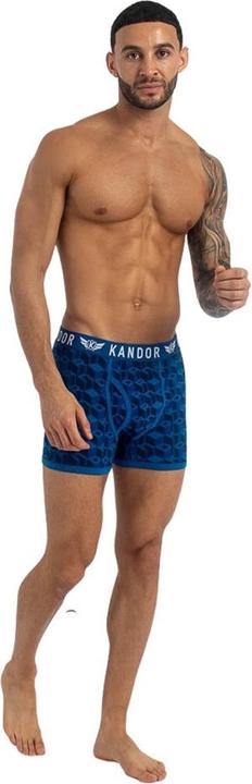 Actual product image Kandor Mens Lingo Boxer Shorts (Pack of 5) (S, 5-pack)
