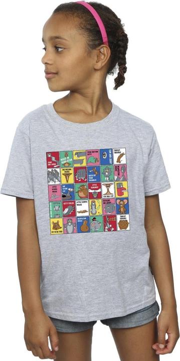 Image du produit Tom & Jerry - T-shirt GRID SQUARES - Fille (116)