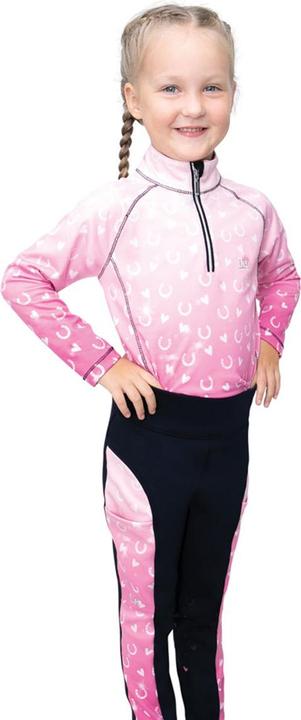 Actual product image Hy Equestrian Girls Pony Fantasy Horse Riding Tights (146, 152)