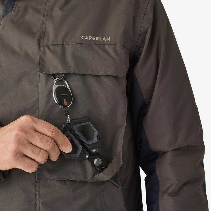 Image du produit Caperlan Veste de pêche FJ 500 chaude homme kaki (L)