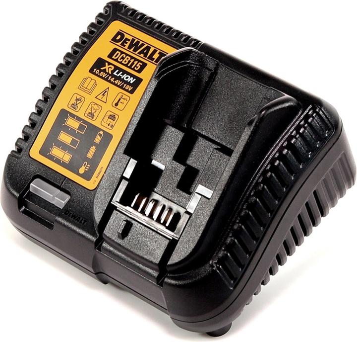 Produktbild DeWalt DEVAL Ladegerät DCB115 + 2x2,0Ah DCB115D3 (18 V)