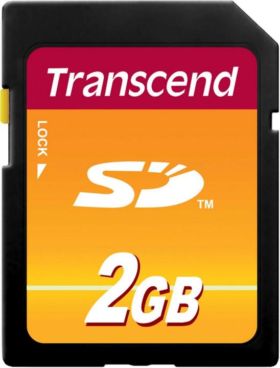 Transcend SD Secure Digital Card (2 GB, SD)