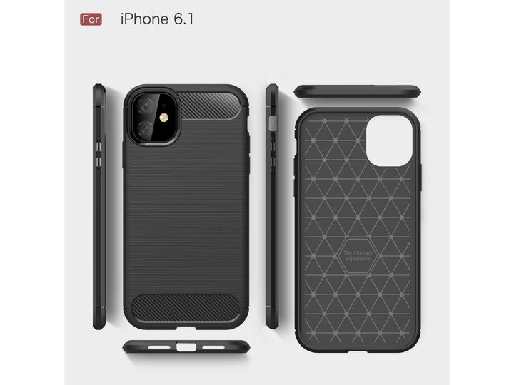 Actual product image Screenguard Carbon Brushed Case (Apple iPhone 11)
