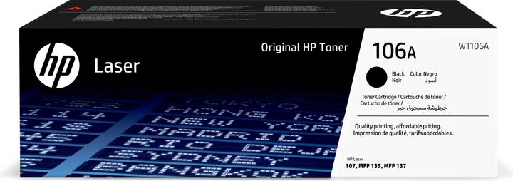 Produktbild HP 106A (BK)