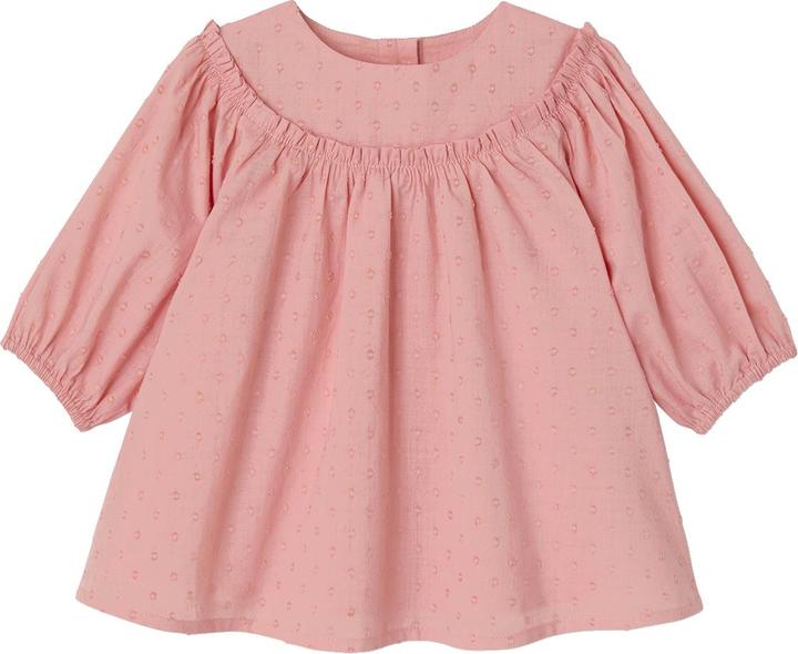 Vertbaudet Baby Kleid mit Plumetismuster