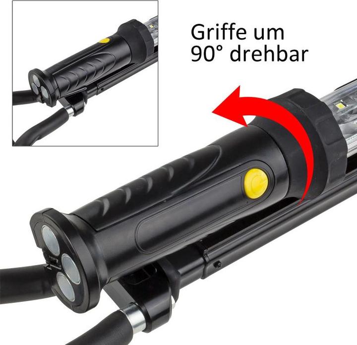 Produktbild Dema Motorhaubenleuchte 36 LED ausziehbar 120 - 168 cm (900 lm)