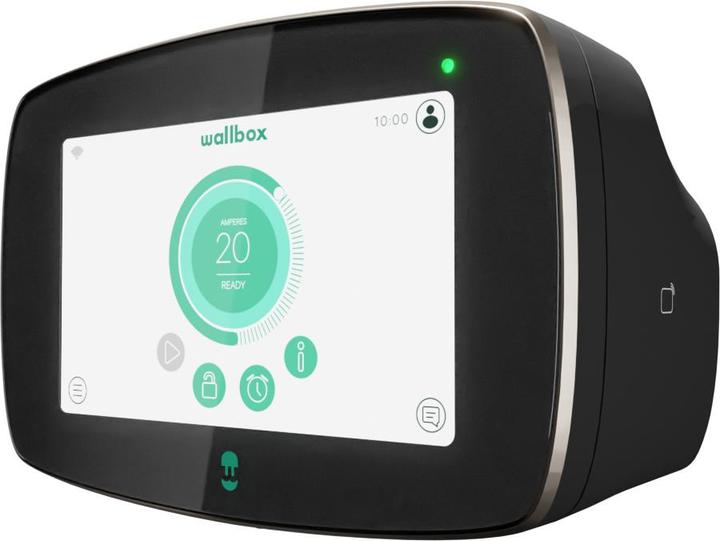 Actual product image Wallbox Commander 2 - Type 1 - 7,4kW - Zwart - 5 meter laadkabel (Type 1, 7.40 kW, 32 A)