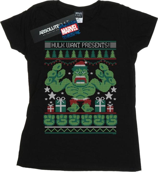 Image du produit - T-shirt HULK WANT PRESENTS FAIR ISLE - Femme (XL)