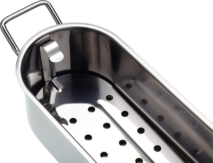 Produktbild Kitchen Craft Fisch-Dünster (Dampfkochtopf, Edelstahl)