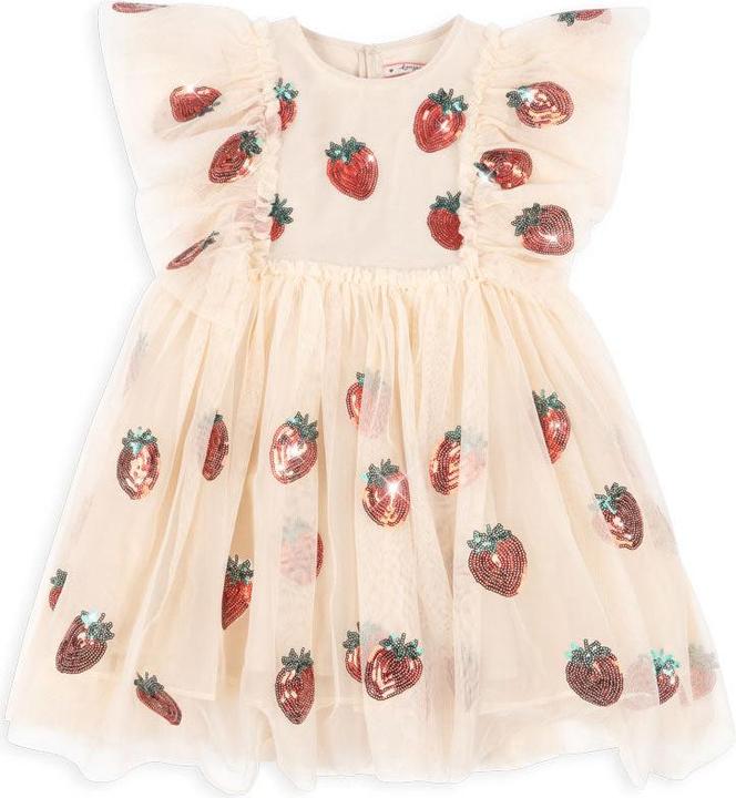 Produktbild Konges Slojd Yvonne Fairy Kleid Strawberry (122)