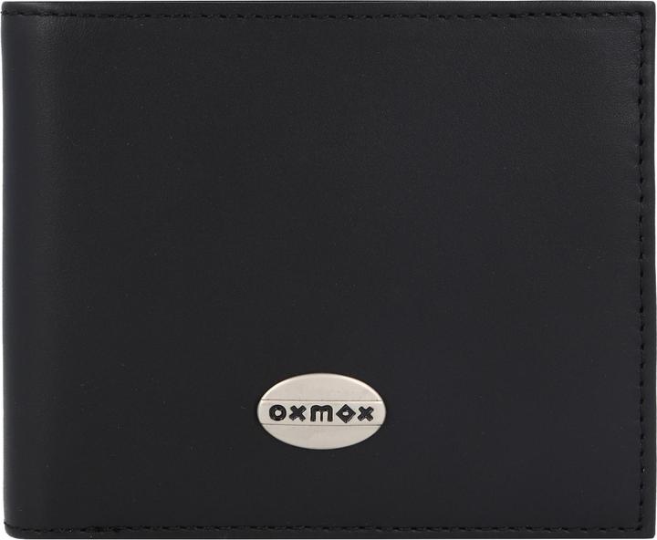 Oxmox Leather Geldbörse RFID Schutz Leder 12 cm
