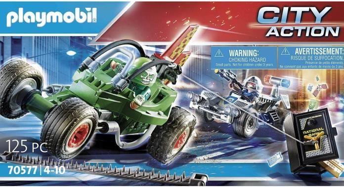 Actual product image Playmobil 70577 Police card chase of the safe robber (70577, Playmobil City Life)