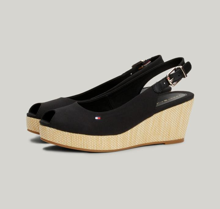 Image du produit Tommy Hilfiger Iconic Elba Sling Back Wedge-40 (40)