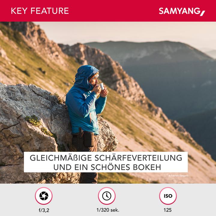 Produktbild Samyang AF 85mm f/1.4, Canon EF (Canon EF, Canon EF-S, APS-C / DX, Vollformat)