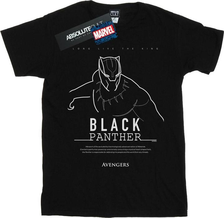 Produktbild Black Panther Long Live The King TShirt (3XL)