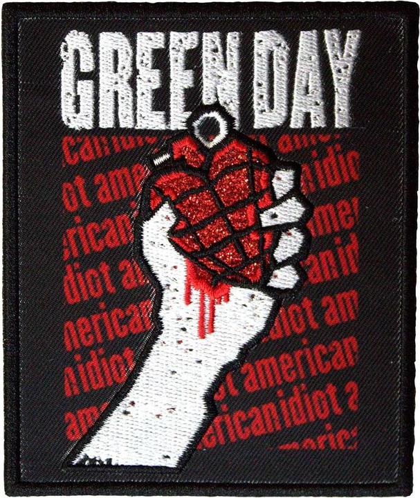 Image du produit Green Day - Patch à repasser AMERICAN IDIOT (1 x)