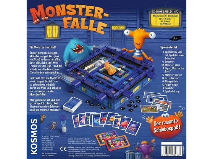 Actual product image Kosmos Monster Trap: Push... and poof! (German)