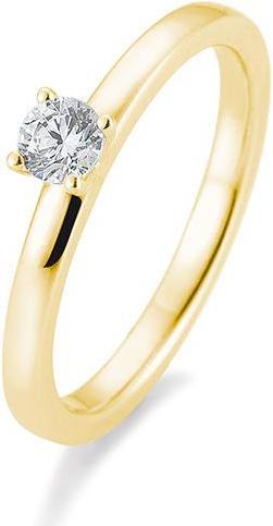Actual product image Breuning 4 prong set 0.15-0.25 ct. (56, 750/18 K Gold)