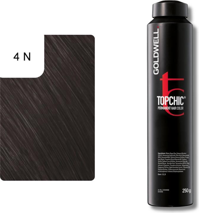 Actual product image Goldwell Topchic (4-N medium brown)