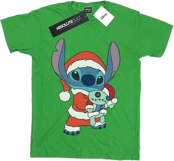 Immagine prodotto Disney Lilo And Stitch Stitch Christmas Maglietta Ragazze (128)