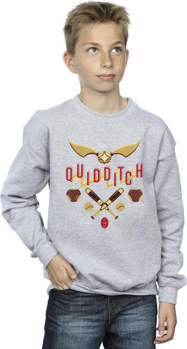 Actual product image Boys Quidditch Golden Snitch Sweatshirt (152, 158)