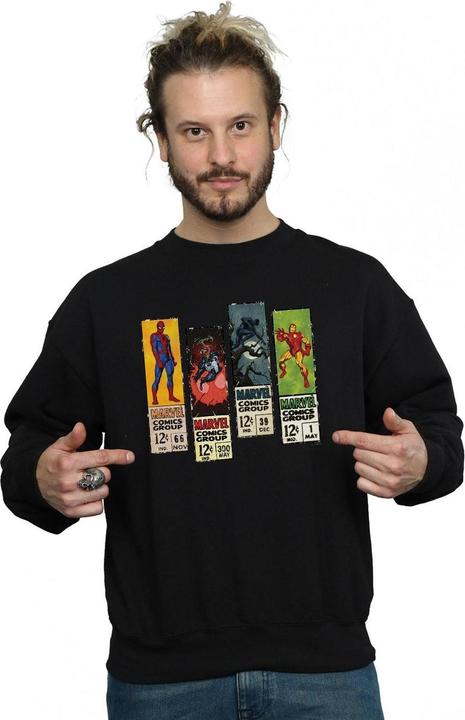 Actual product image Mens Comic Strips Sweatshirt (5XL)