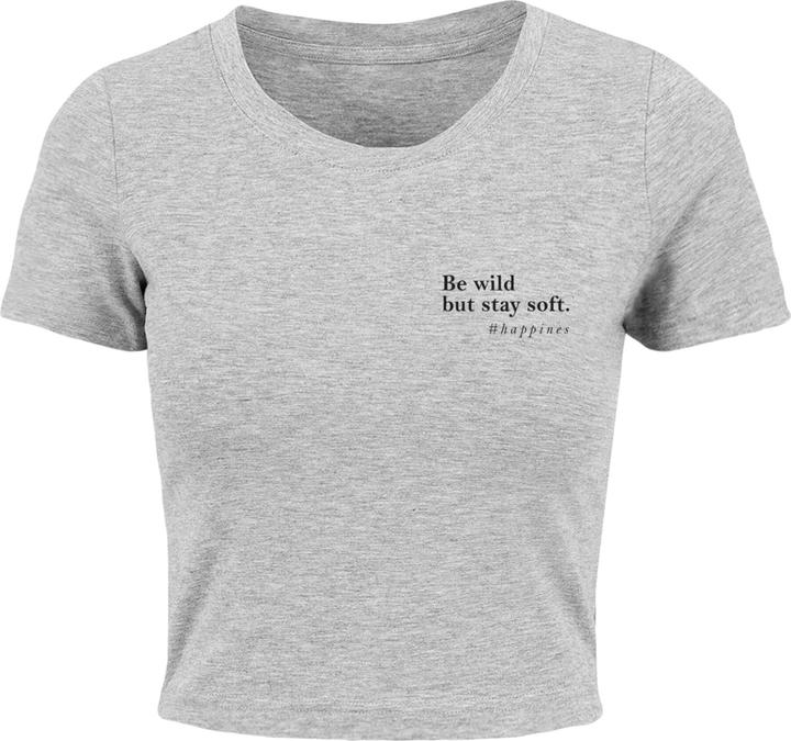 Image du produit Merchcode Ladies Happines Cropped Tee - 118943 (M)