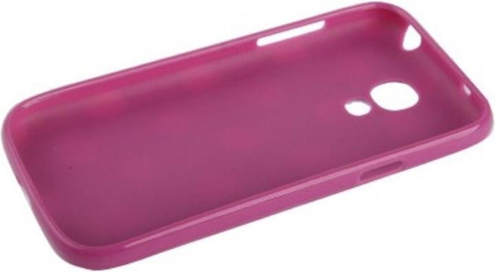Produktbild König Design Schutzhülle Punkte TPU Case für Handy Samsung Galaxy S4 mini i9190 violett/weiss (Samsung Galaxy S4 mini)