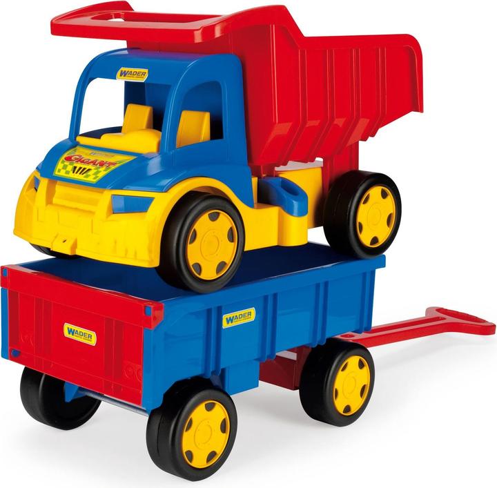 Actual product image Wader Tipper with trailer 107 cm Gigant Truck