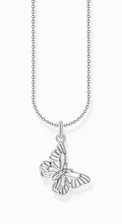 Produktbild Thomas Sabo Kette mit Schmetterling-Anhänger Silber (925er Silber, 38 cm)