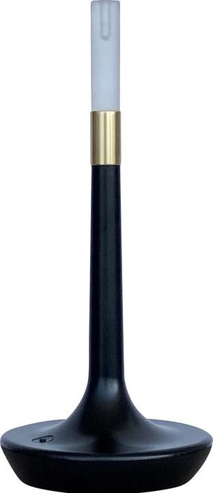 Produktbild Lichtix Sensor Akku Tischlampe, HF LED Kerze schwarz (140 lm)