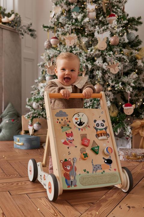 Produktbild Vertbaudet Baby Lauflernwagen HAPPY ANIMALS aus Holz FSC®