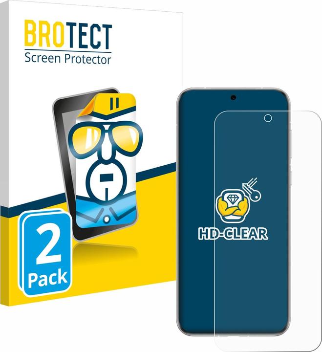 Produktbild BROTECT Schutzfolie Displayschutz Klar (2 Stück, Honor 70 Pro)