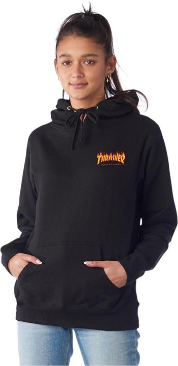 Actual product image Santa Cruz Thrasher Flame Dot Boyfriend Hoody (L)