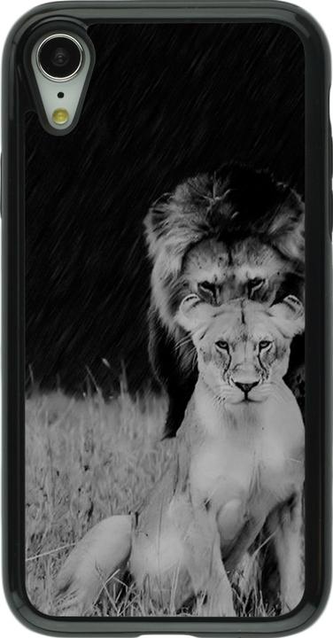 Immagine prodotto PhoneLook Copertina Armatura ibrida nera Leoni arrabbiati (Apple iPhone XR)