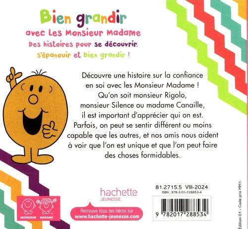 Actual product image Tu es formidable : un livre sur la confiance en soi (French, Hargreaves Roger, 2024)