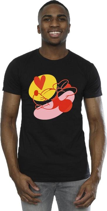 Immagine prodotto Disney Minnie Mouse Tongue Heart Maglietta Uomo (XXL)