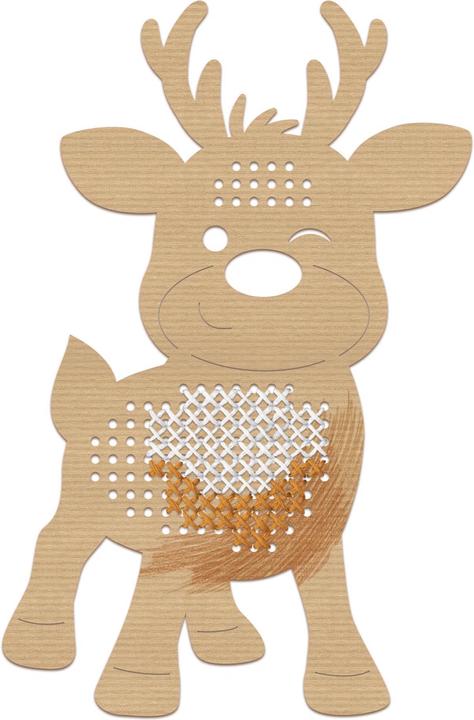 Produktbild Ursus Bastelset Kreuzstich-Motive Weihnachten 12 Stück