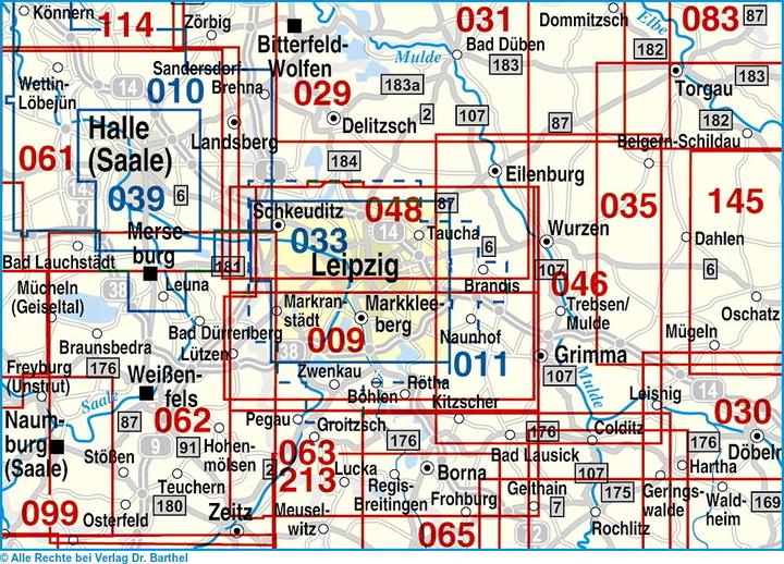 Image du produit Docteur Barthel Plan de la ville de Leipzig