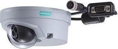 Actual product image Moxa VPORT 06-2M42M-T - EN 50155, FHD, H.264MJPEG IP camera with M12 connector, 1 built-in microphone