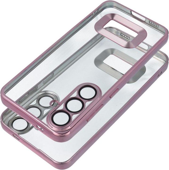 Image du produit OEM Back panel cover Case GLAM for SAMSUNG S25 rose pink