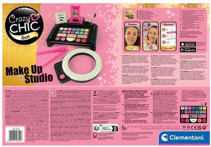 Actual product image Clementoni Crazy Chic Makeup Artist DFI