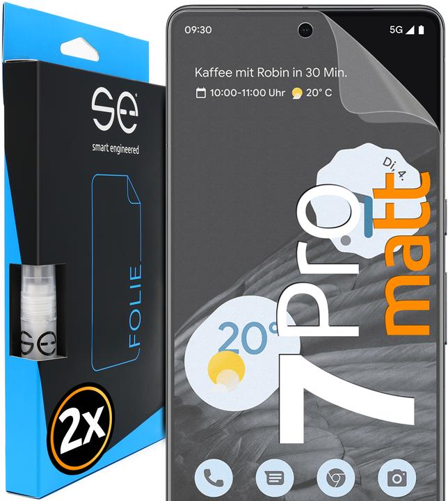 Produktbild Smart Engineered 3D Screen Protector (2 Stück, Google Pixel 7 Pro)