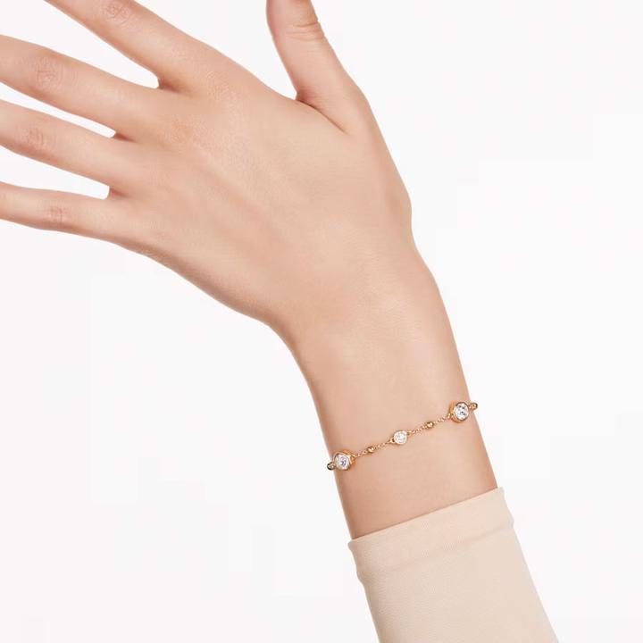 Image du produit Swarovski Bracelet Imber Rundschliff Blanc Or (19.50 cm, Métal Swarovski)